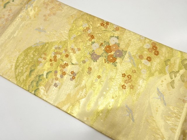 Japanese Kimono / Fukuro Obi Silk